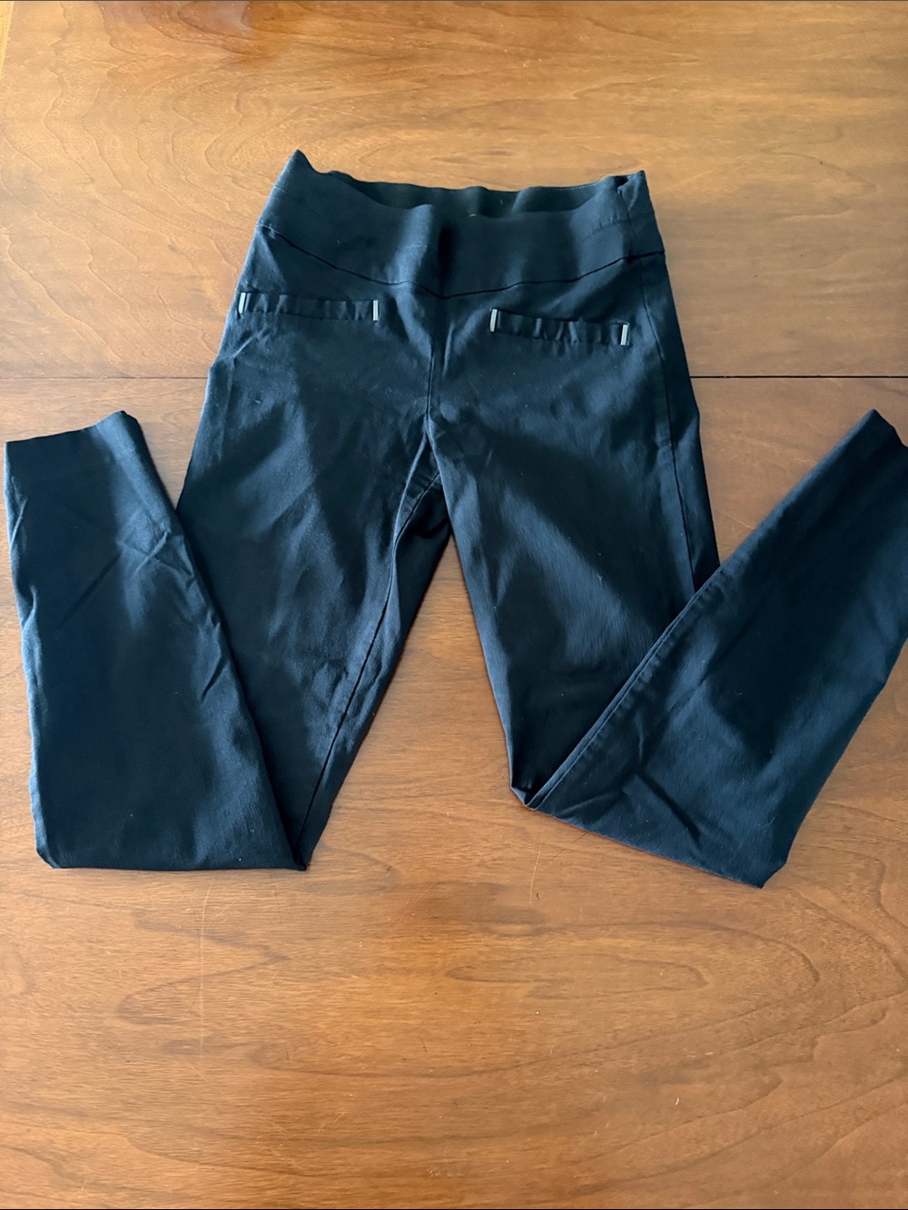 Black Maurice’s Pull on slacks size Small long